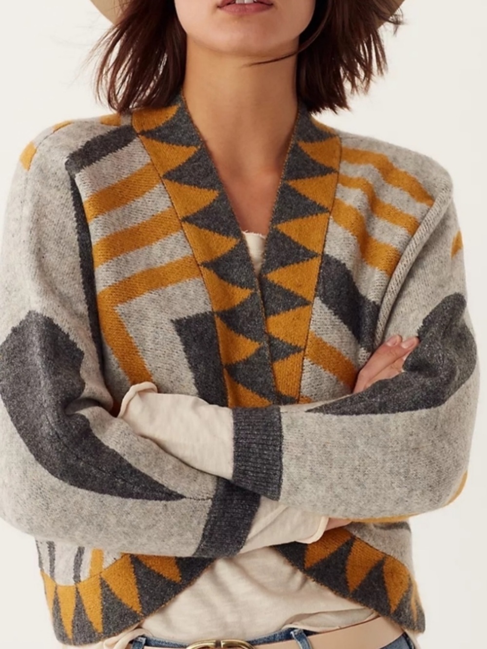 Anthropologie Pacey Cropped Cardigan Women's One Size